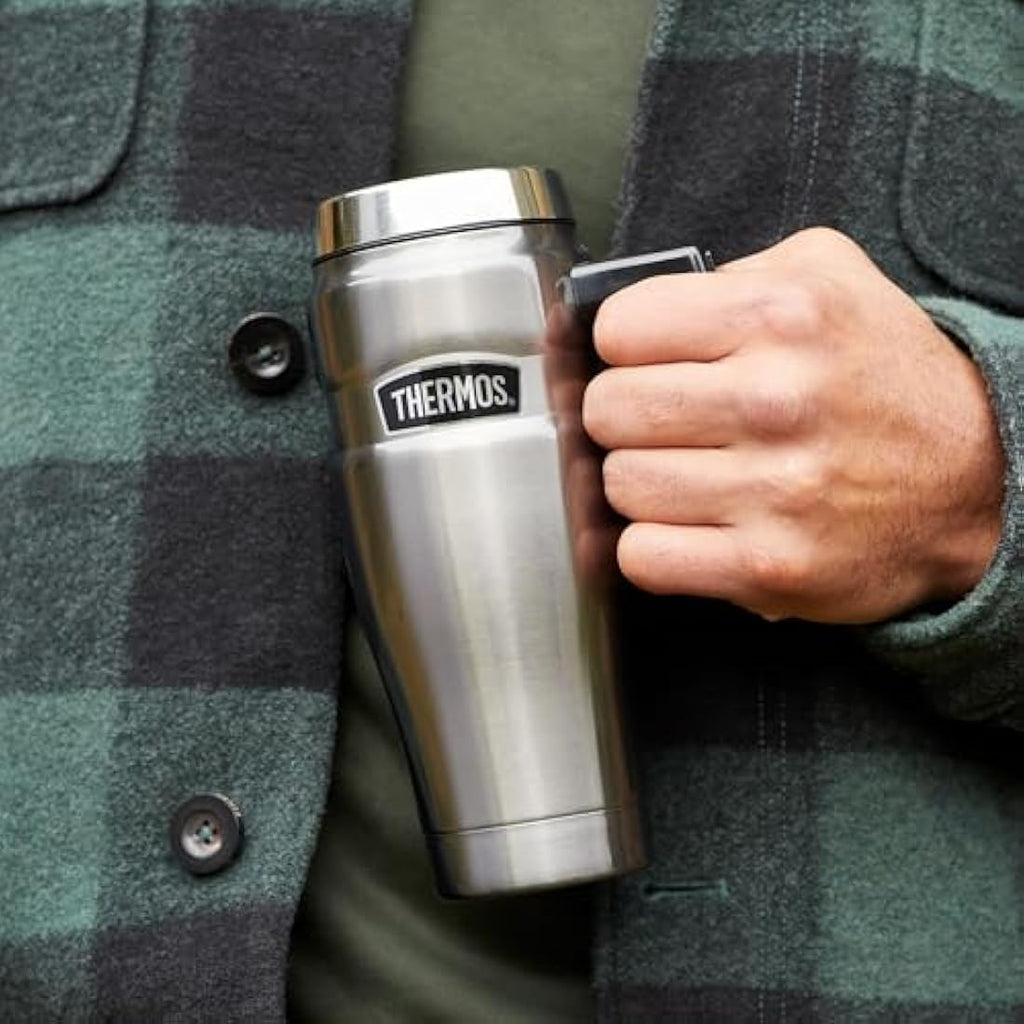 Thermos Stainless King Travel Mug - 470ml Midnight Blue Insulated Cup