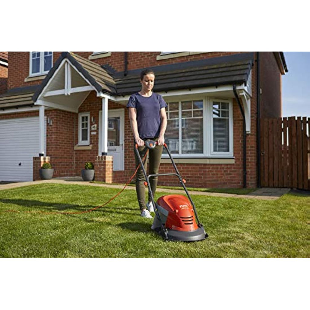 Flymo Hover Vac 250 Electric Lawn Mower – 1400W, 25cm Cutting Width