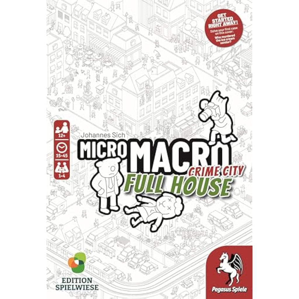MicroMacro: Crime City – Full House Board Game by Pegasus Press