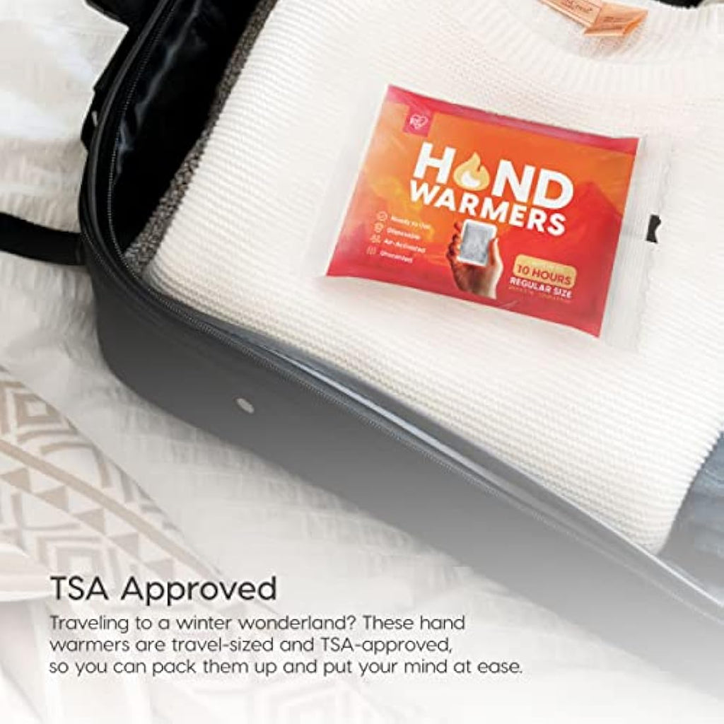 IRIS USA Large Hand Warmers – 18-Hour Long-Lasting Heat, 60 Count