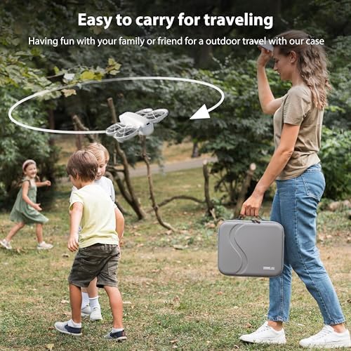 STARTRC DJI Neo Carrying Case | PU Storage Bag for Fly More Combo