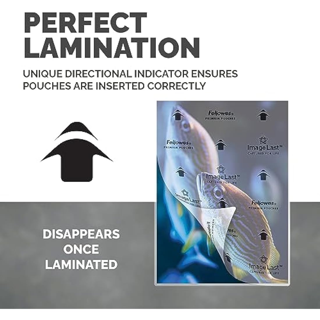 Fellowes A4 Laminating Pouches | 160 Micron Glossy Finish | 100 Pack