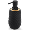 Hand Soap Dispenser Bathroom Bamboo with Texture, Soap Dispenser Kitchen - image 1