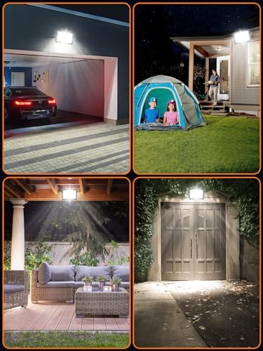 Jolof Store 100W LED Floodlight 2-Pack | 10000LM IP66 Waterproof