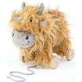 Little Bird Told Me Hubert Highland Cow 2-in-1 Pull Along Toy