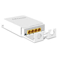 REVODATA 3-Port Gigabit PoE Extender | Waterproof Outdoor Repeater