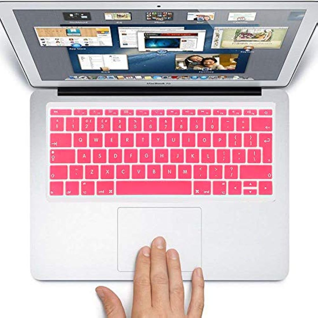 Jolof Store MacBook Pro 13 A1708 Keyboard Cover - Ultra Thin TPU Baby Pink