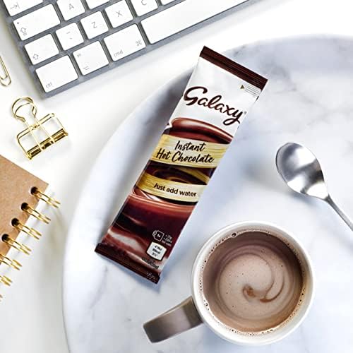 Galaxy Instant Hot Chocolate Sachets | Bulk Pack of 100 Single Serves