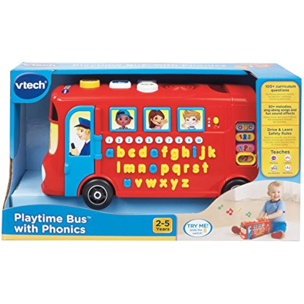 VTech Playtime Bus – Educational Phonics & Math Learning Toy