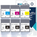 LCL PFI-107 Ink Cartridge Replacement for Canon ImagePROGRAF iPF670 - 6 Pack