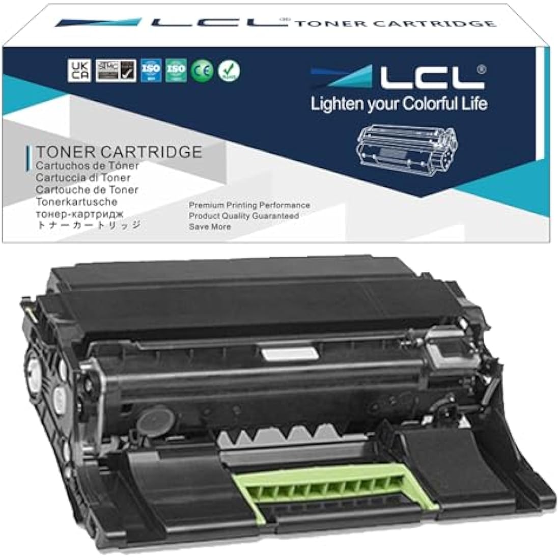LCL Remanufactured 500Z Drum Unit for Lexmark MS310 MS410 MS510 MS610