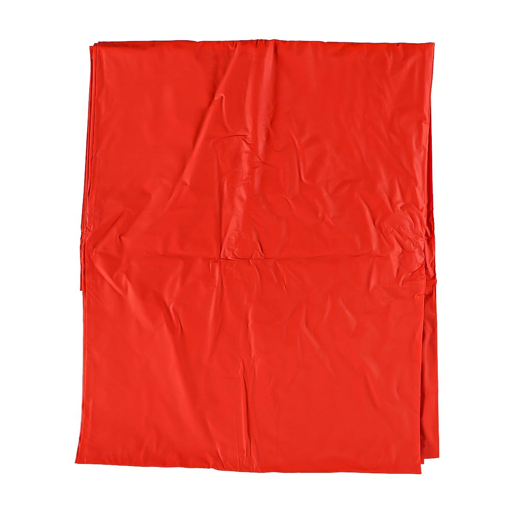 VOANZO 130CM x 220M Waterproof Mattress PVC Thickened Mattress Protective For Indoor Outdoor Multifunctional Bed Sheet Red - image 1