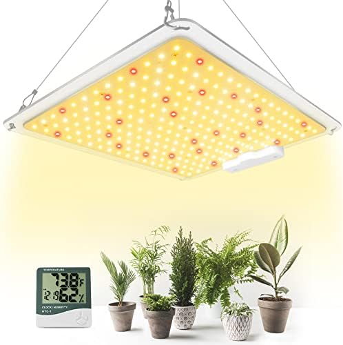GERYLOVE SP1000 Full Spectrum LED Grow Light | 100W Dimmable Plant Lamp