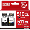 Jolof Store PG-510 CL-511 XL Ink Cartridges for Canon Pixma MP250 MX410