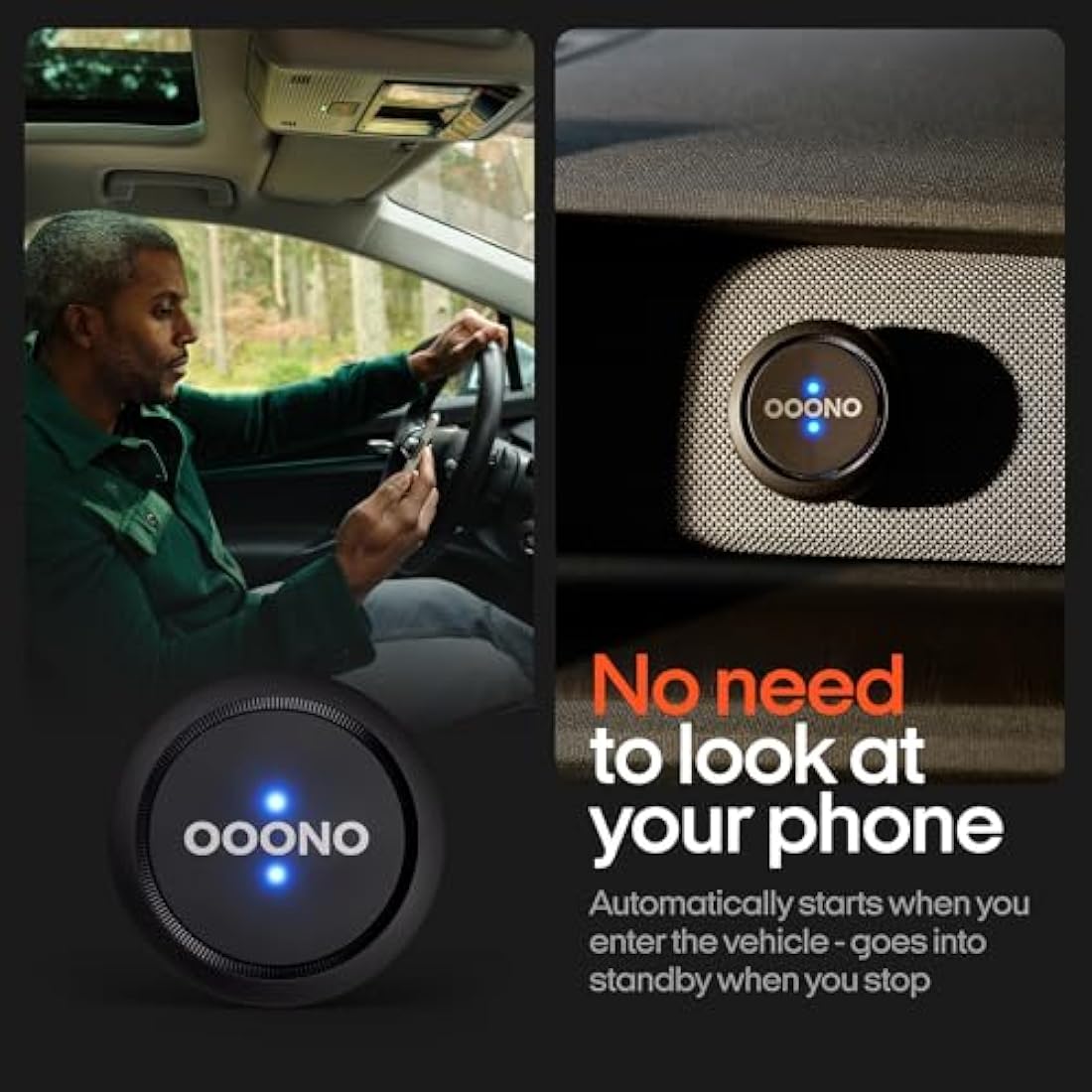 OOONO CO-Driver NO1 – Real-Time Speed Camera Detector & Hazard Alert