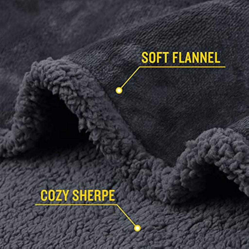 Luciphia Waterproof Pet Blanket | Fluffy Coral Velvet Dog Cover – XL