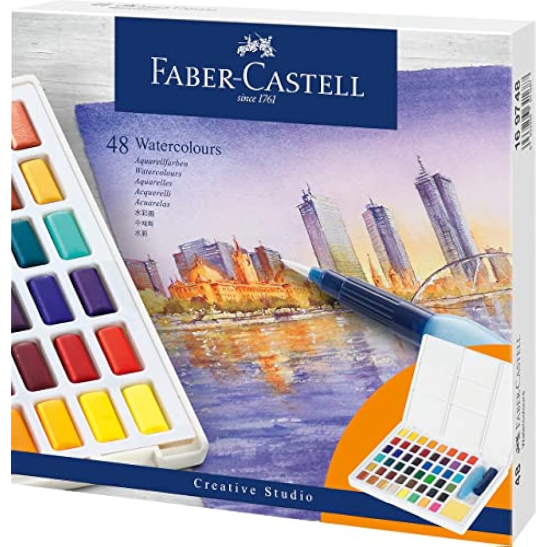 Faber-Castell Creative Marker Pen | 1.5mm Fine Point - Ocean Blue