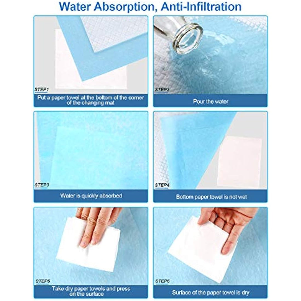OWNPETS Dog Training Pads | 6-Layer Leak-Proof Pee Pads, 90x80cm, 40ct