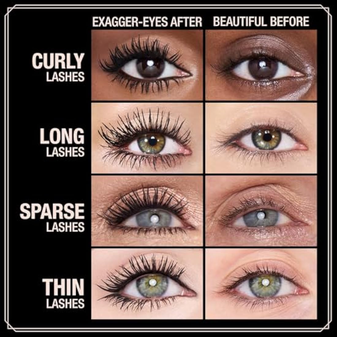 Charlotte Tilbury Exagger-Eyes Volumizing Mascara – Exagger-Black 10ml