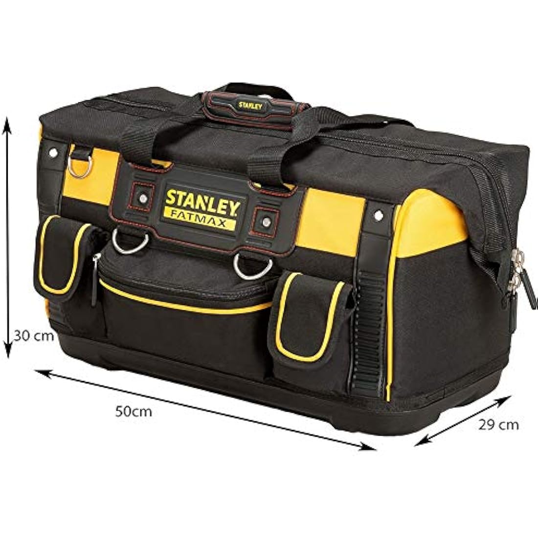 Stanley Fatmax 20 Inch Open Mouth Tool Bag | Heavy Duty Storage Organiser