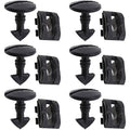 Jolof Store Rear Bumper Tow Eye Cover Clips – 6 Pair Car Retainer Clips