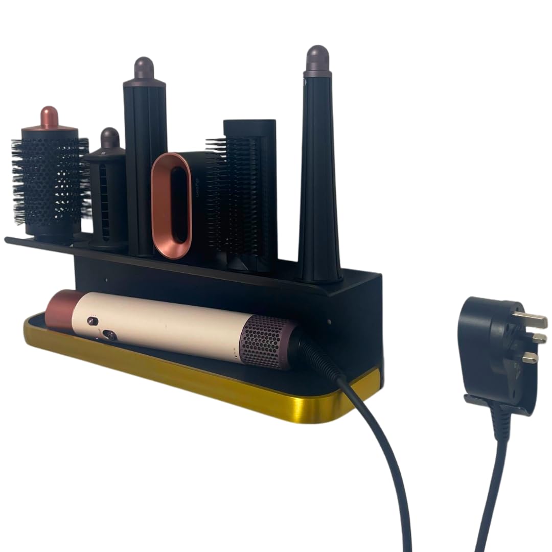 Hair Dryer Holder for Dyson Airwrap – Wall Mount Organizer