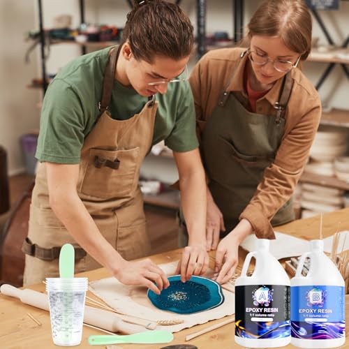 Ghguole 8.5L Epoxy Resin Kit – Clear Casting Resin for DIY Art & Crafts
