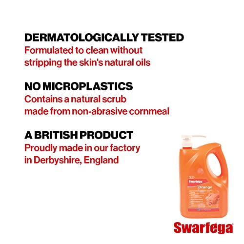 Swarfega Orange Heavy Duty Hand Cleaner – Solvent-Free 4L Cartridge
