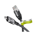 Goobay USB-C to RJ45 Ethernet CAT 6 Cable | 1Gbps Gigabit – 1m