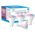 Tapo L630 Smart WLAN GU10 Light Bulb – Dimmable Multicolour LED, 4 Pack