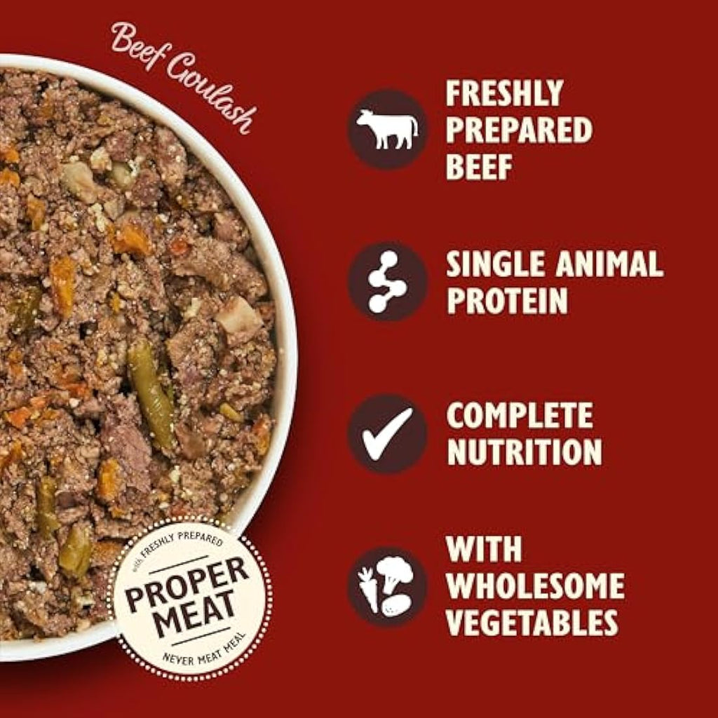 Lily's Kitchen Beef Goulash Natural Wet Dog Food - 6 x 400g Cans