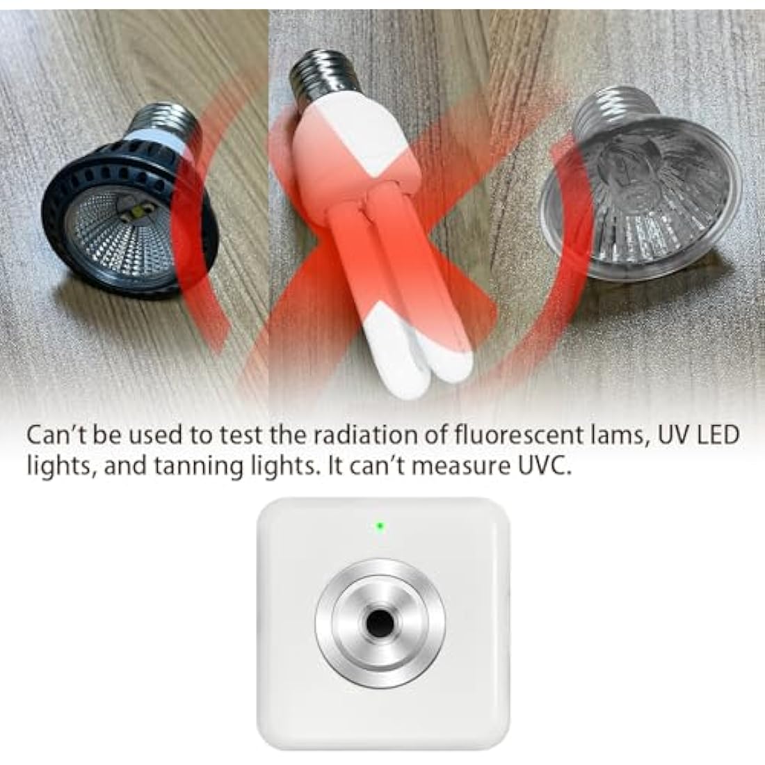 VBR Sun UV Index Meter with Sunburn Alarm and Beeping Reminder