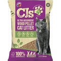 CJ's Premium Wood Pellet Cat Litter – Ultra Absorbent & Biodegradable, 30L