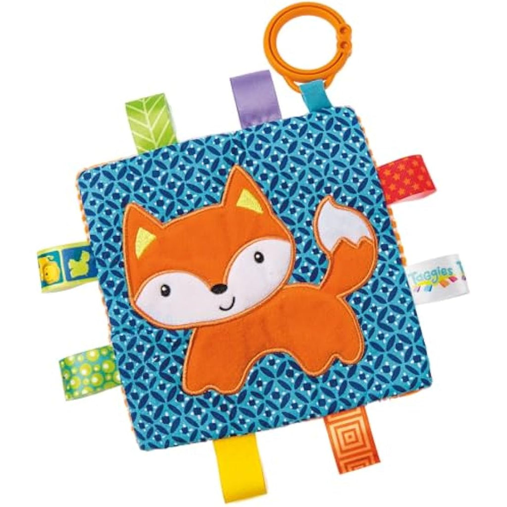 Mary Meyer Taggies Crinkle Me Fox – Interactive Plush Sensory Baby Toy