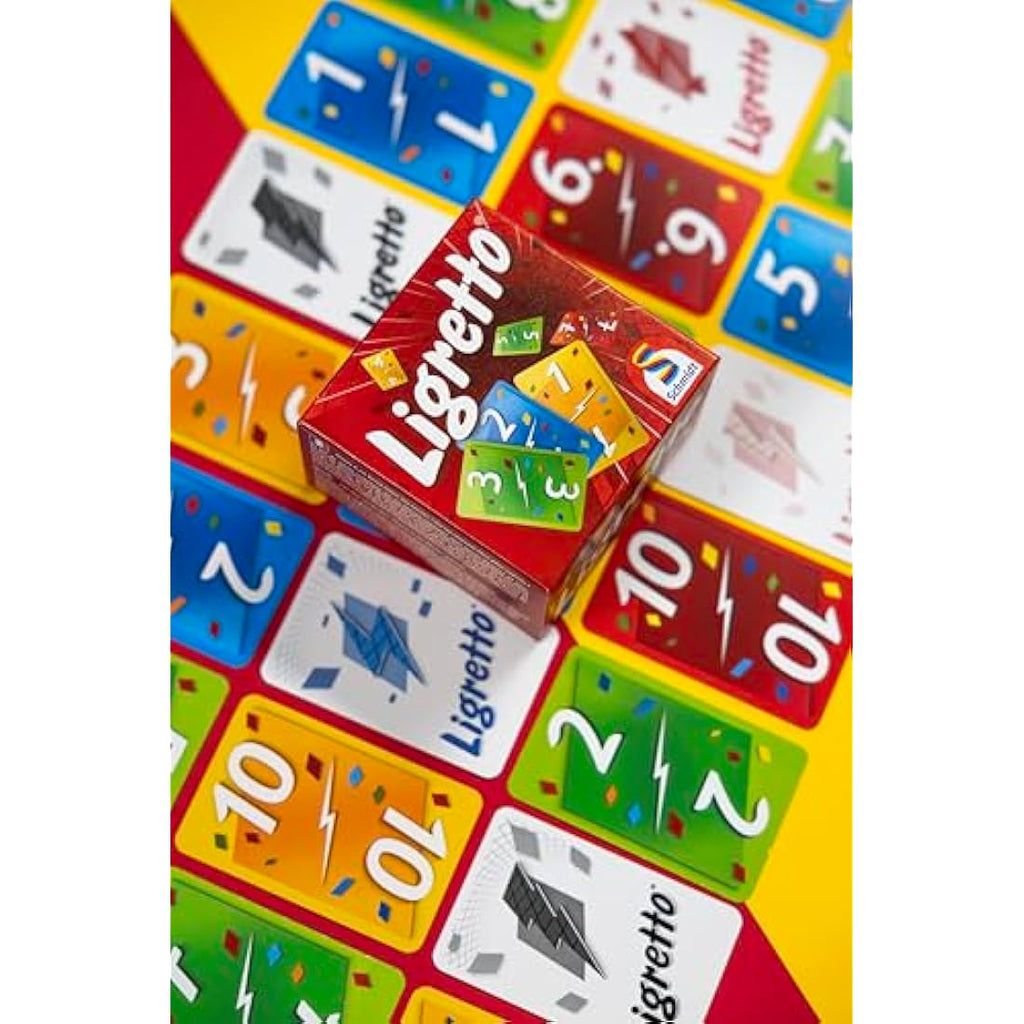 Schmidt Ligretto Red Card Game – Fast-Paced Family Game for 2-4 Players