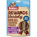 Bakers Rewards Dog Treats – Mixed Variety Low Fat Training Snacks, 8x100g