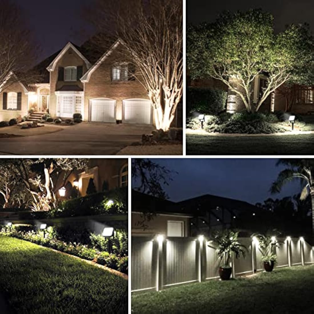 NATPOW LED Garden Spike Lights | IP65 Waterproof Landscape Spotlights