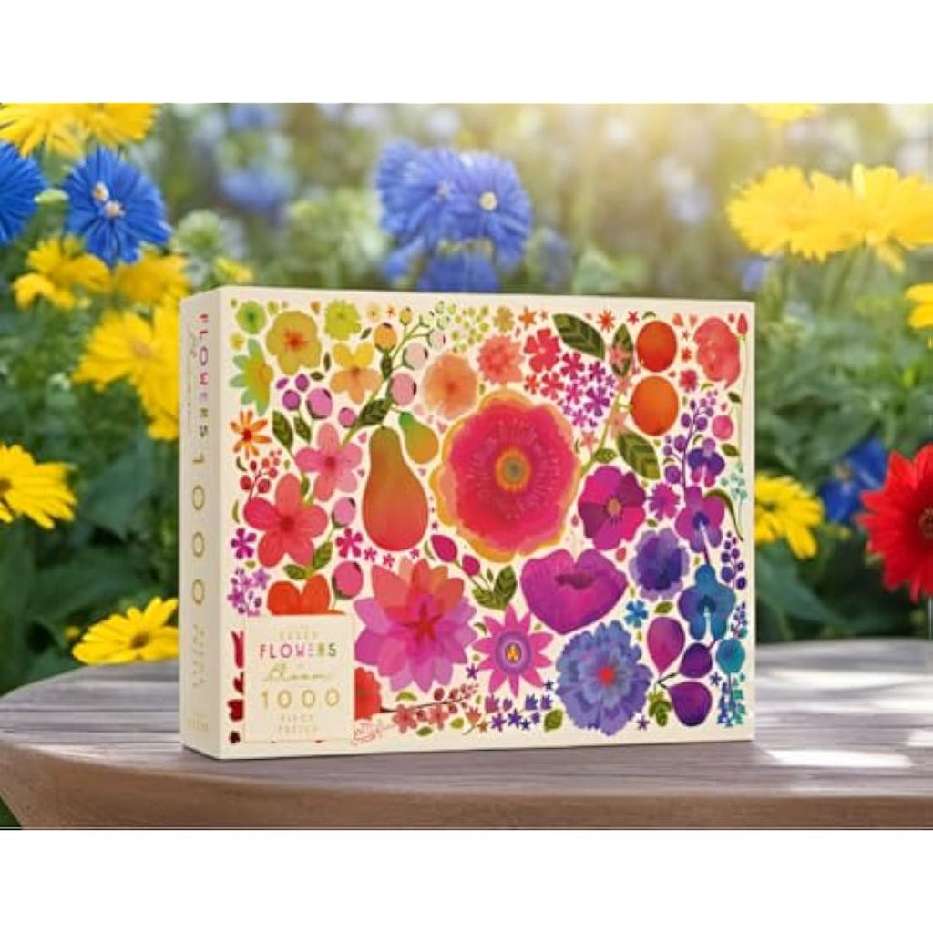 Elena Essex Flowers in Bloom 1000 Piece Jigsaw Puzzle for Adults