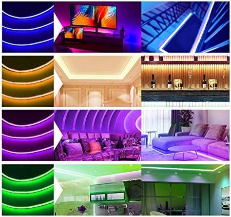 Arotelicht 5m RGB COB LED Strip Light – 12V High Density 810 LEDs/m