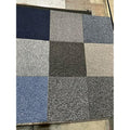 Heavy Duty Carpet Tiles – 12 Pack Mixed Colours (40x40cm)