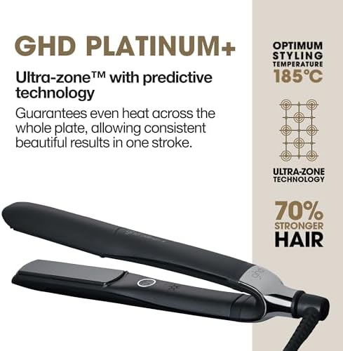 ghd Platinum+ Hair Straightener | Professional Styler for All Hair Types
