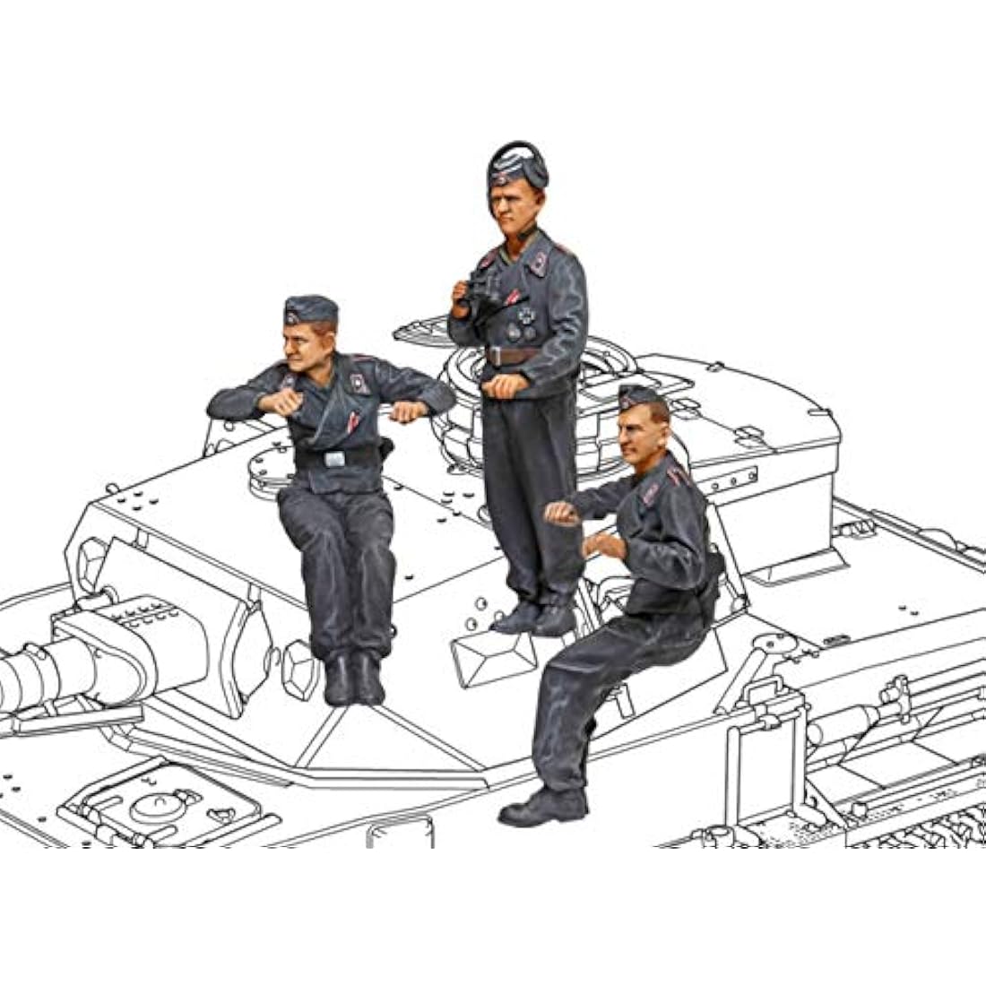 Tamiya 1:35 German Panzerkampfwagen IV Ausf. F Plastic Model Kit