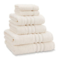 Catherine Lansfield Zero Twist 100% Cotton 6 Piece Towel Bale – Cream