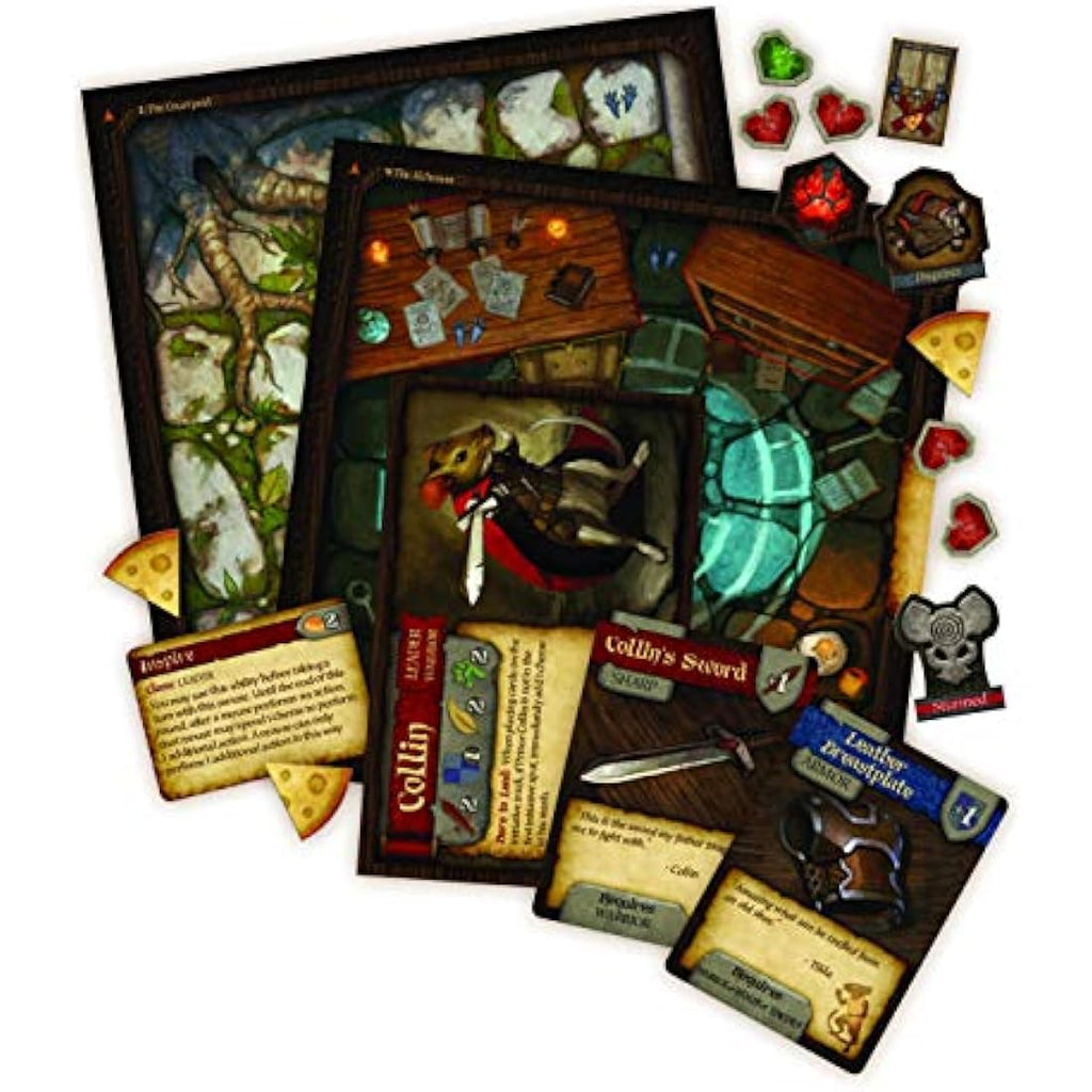Mice and Mystics Board Game | Plaid Hat Games Cooperative Adventure