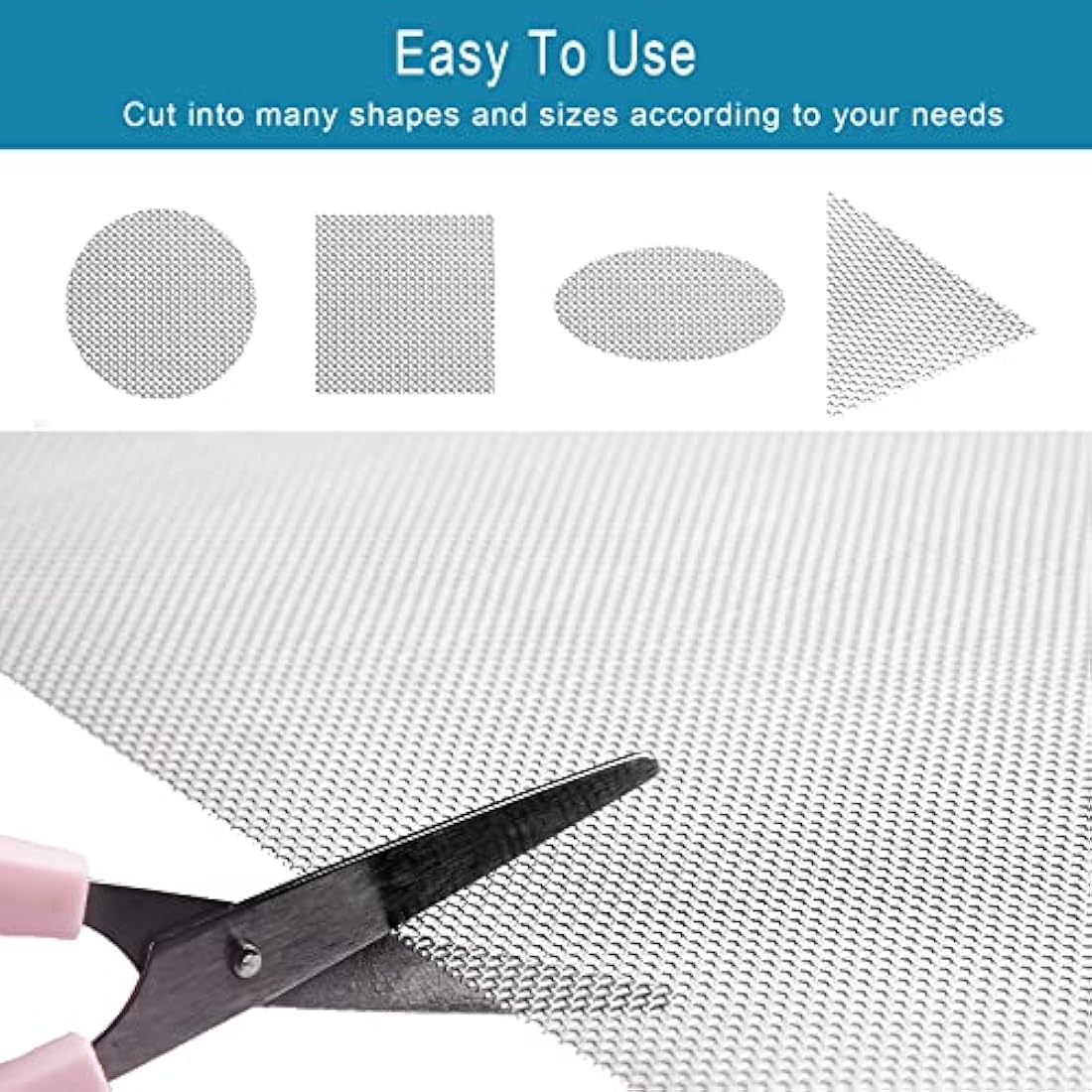 Gerawoo 304 Stainless Steel Mesh Roll – 20 Mesh Rodent Proof Wire Screen