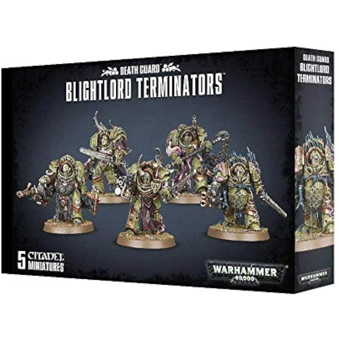 Games Workshop Warhammer 40k Death Guard Blightlord Terminators Set
