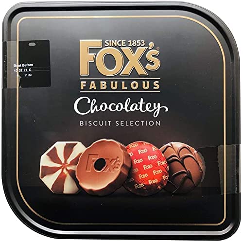 Fox's Chocolatey Biscuit Selection 730g Gift Box | Milk, White & Dark
