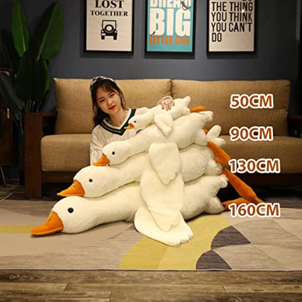 Jolof Store Giant Goose Plush Toy – Soft Stuffed Animal Body Pillow (90CM)