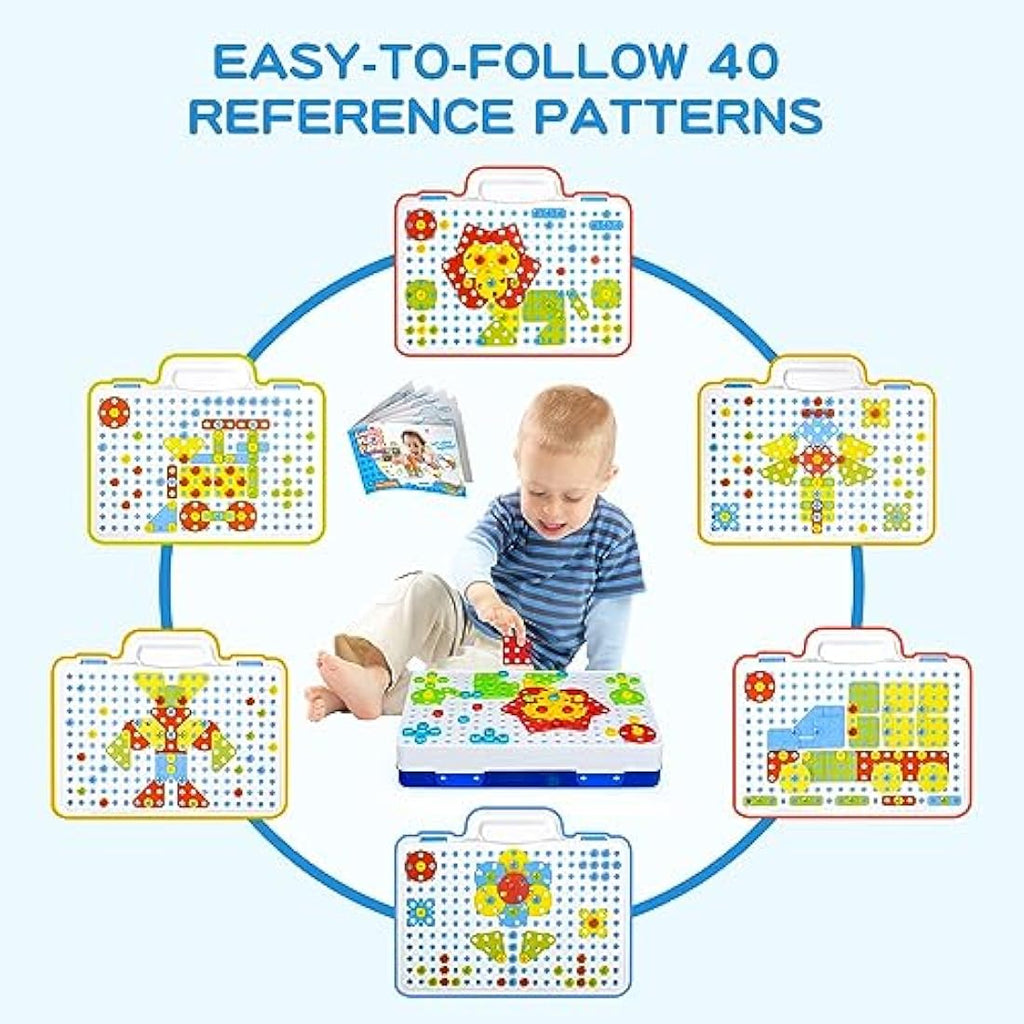 3D Take Apart Toy – STEM Construction Kit with Storage Box
