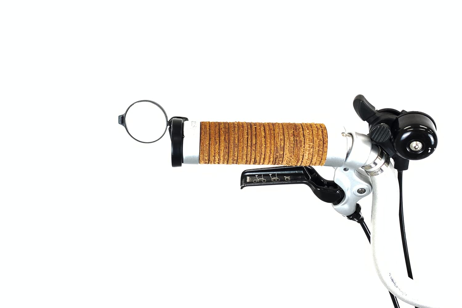 The Beam Corky Urban Bike Mirror – Folding Handlebar Rear-View Mirror